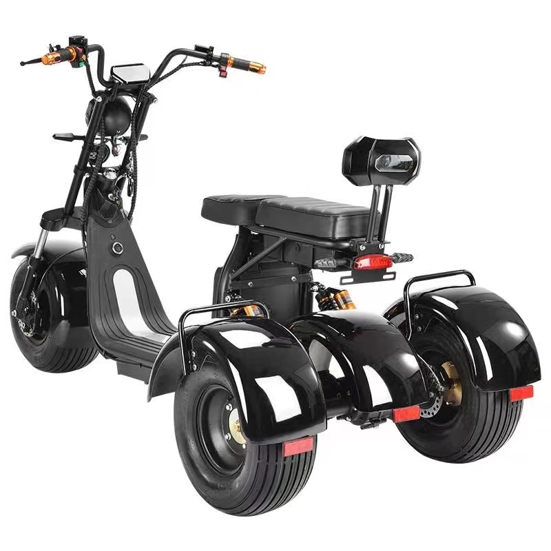 Three Wheels Big Tire Trike Adult Tricycle Citycoco 3 Wheel Electric Scooter 1500W 2000W EEC Certificate