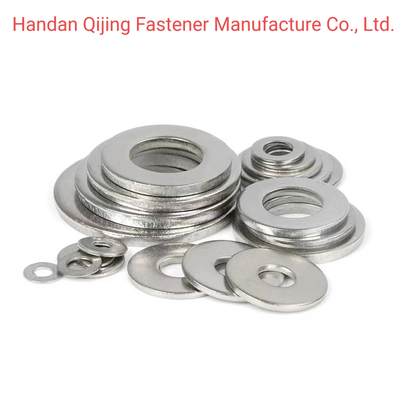 Fastners Carbon Steel Stainless Steel Alloy Steel Black Zp Plain Square Spring Flat Gasket Washers for Bolts