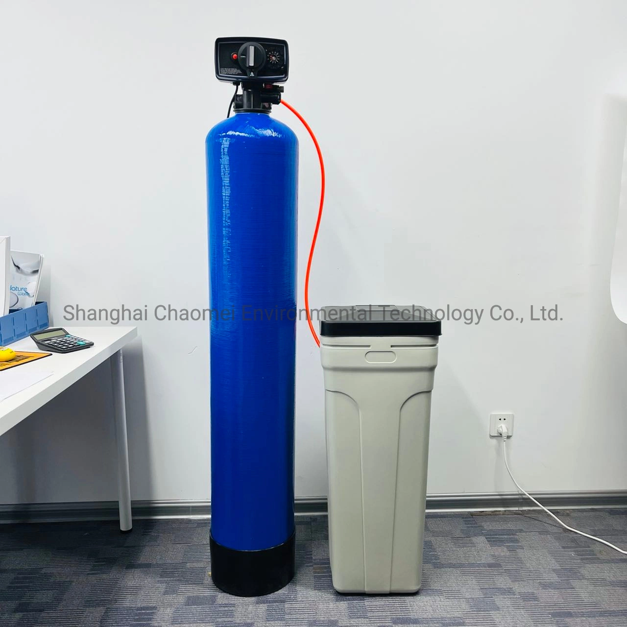 Ion Exchange Principle 30m3/Hr Water Softener System for Industrial Heating Exchange System