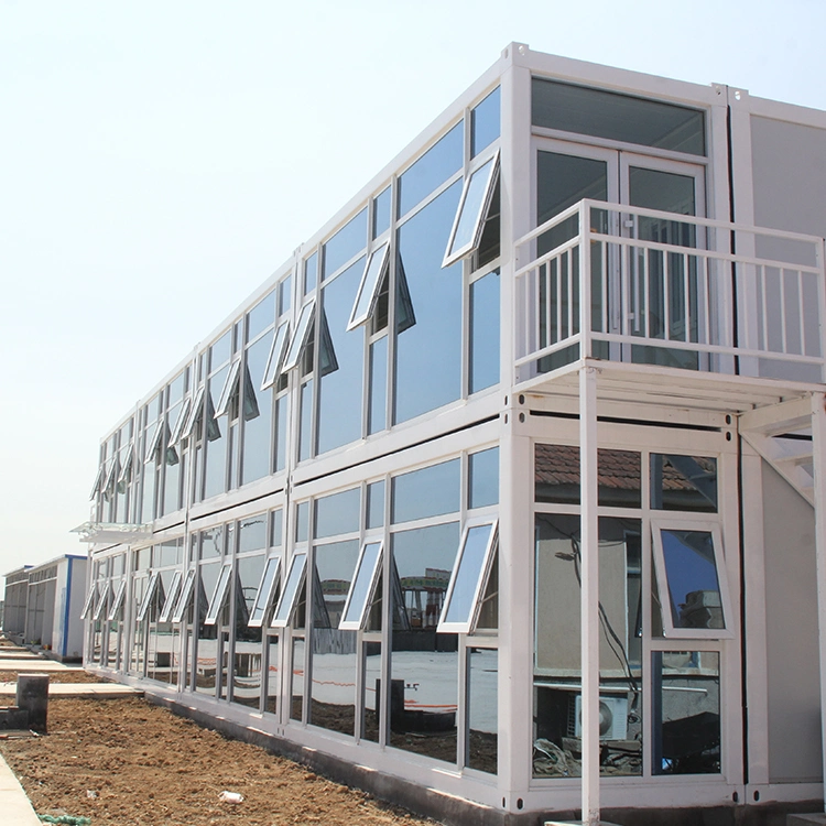 High quality/High cost performance  Temporary Offices Quick Build Prefabricated Flat Pack Container School with ISO