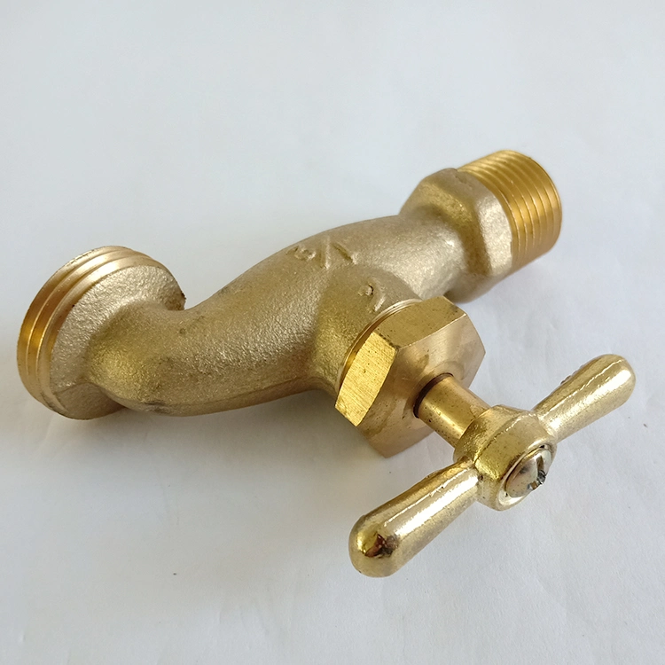 Connexion de filetage externe Fabricant Home Kitchen 3/4in China Garden Brass Robinet Bibcock