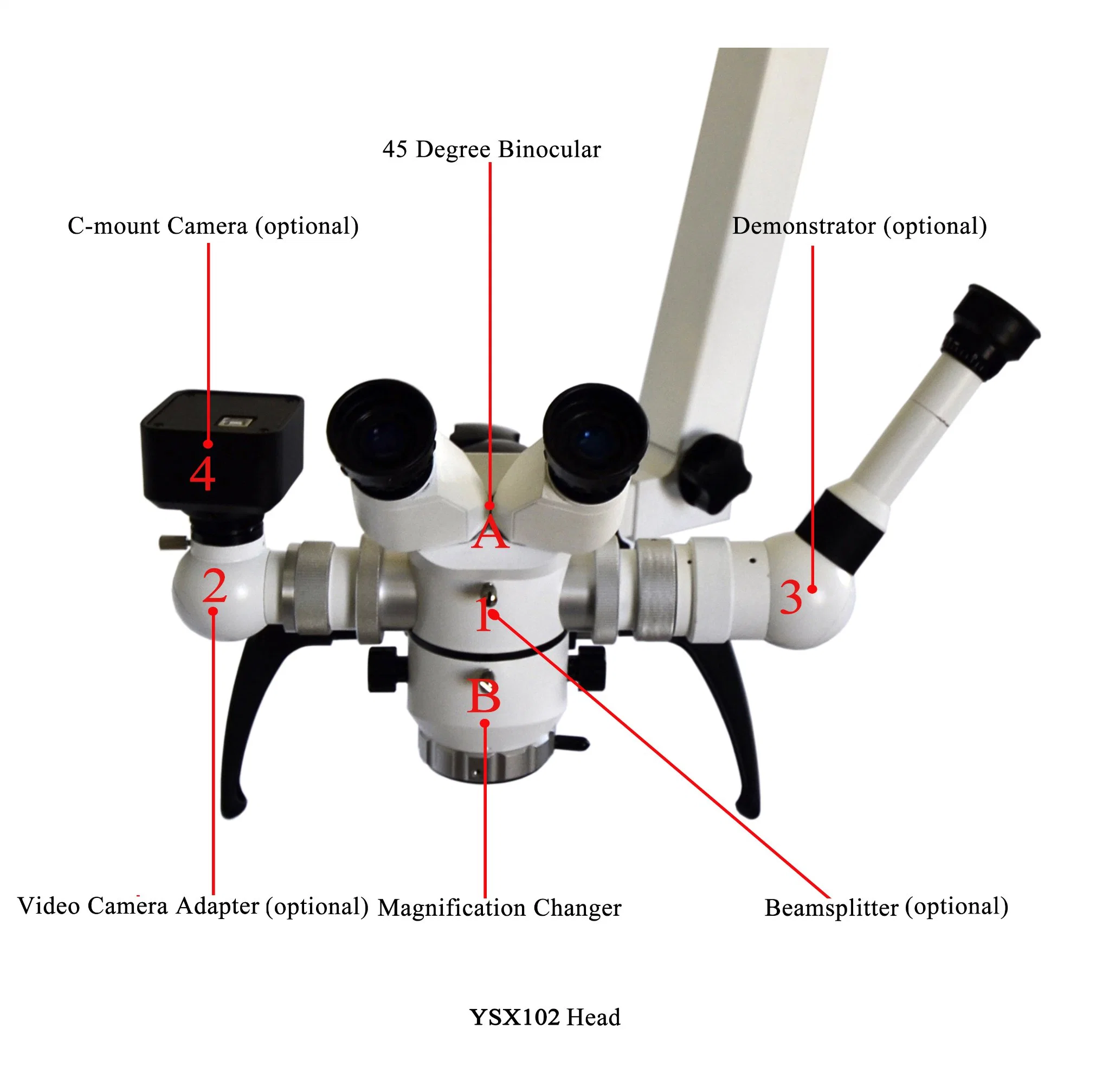 Ysx102 Operation Microscopes LED Light Source