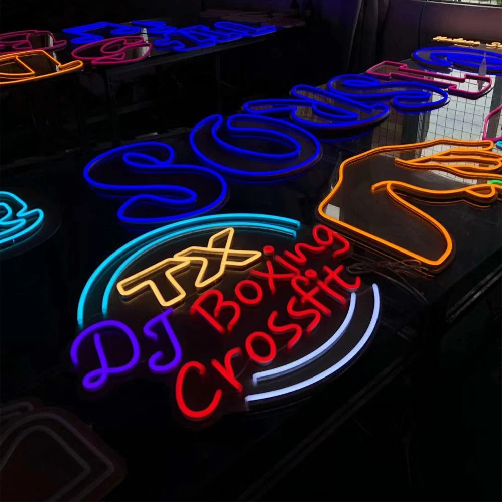 Förderung Bier LED Neon Zeichen Custom Shaped Bar Zeichen