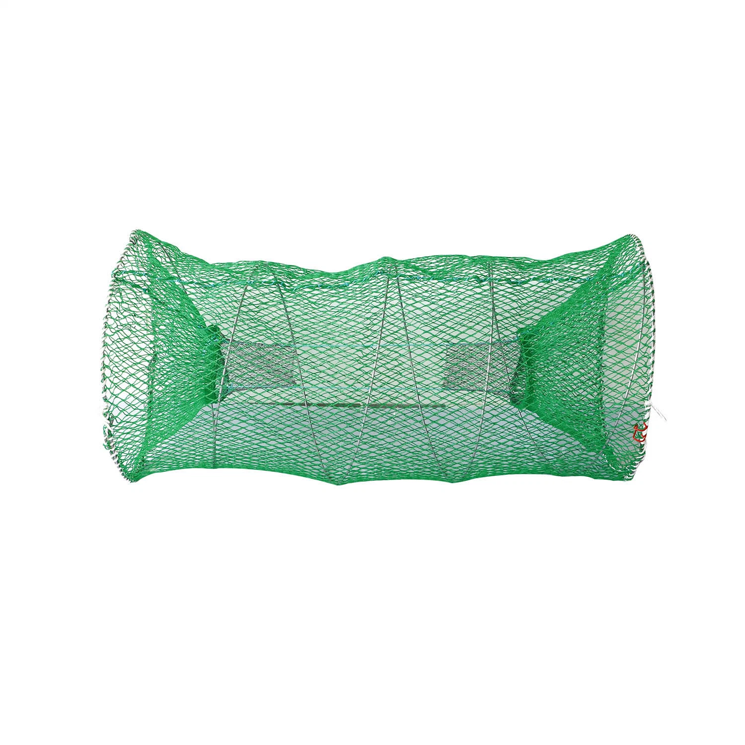 Green Color PE Knotless Net Noble Fish Trap