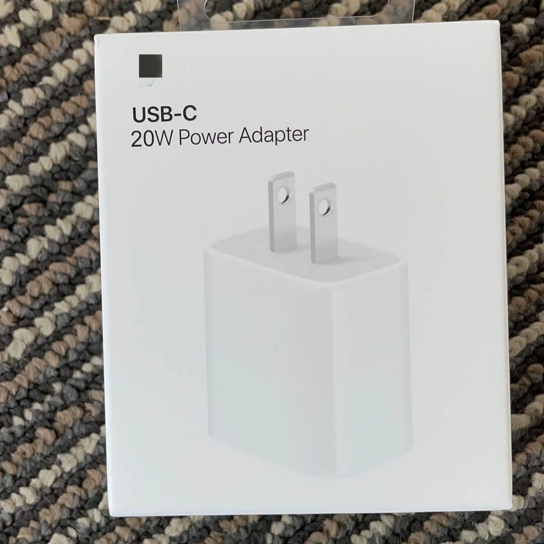 شاحن سريع أصلي بقدرة 20 واط لـ iPhone 12 PRO Max Mini محول طاقة USB-C 2م C2l USB C من النوع C QC4.0 لكابل Apple 13 XS 11