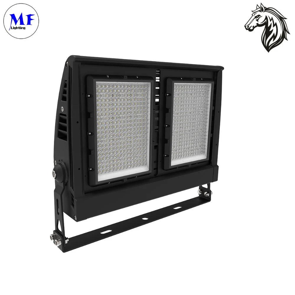 Lámpara de foco impermeable de alta potencia FCC ETL IP66 200W-400W 800W 1200W Luz LED de inundación con Dali Dimming para el relleno de existencias Junkyard Iluminación de espacios abiertos de puertos