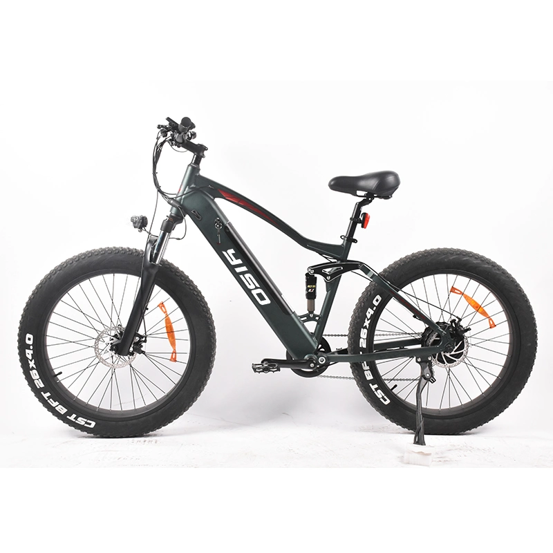 20% de réduction sur les vélos électriques tout-terrain à pneus larges avec suspension intégrale et batterie cachée de 250/350/500W 48V/13ah/17ah 31700 26/28/29 pouces, nouveau modèle très populaire.