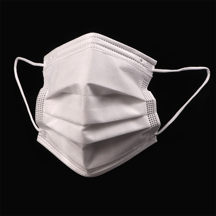 Non-Woven Fabric 3 Layers Diposable Proctive Face Mask