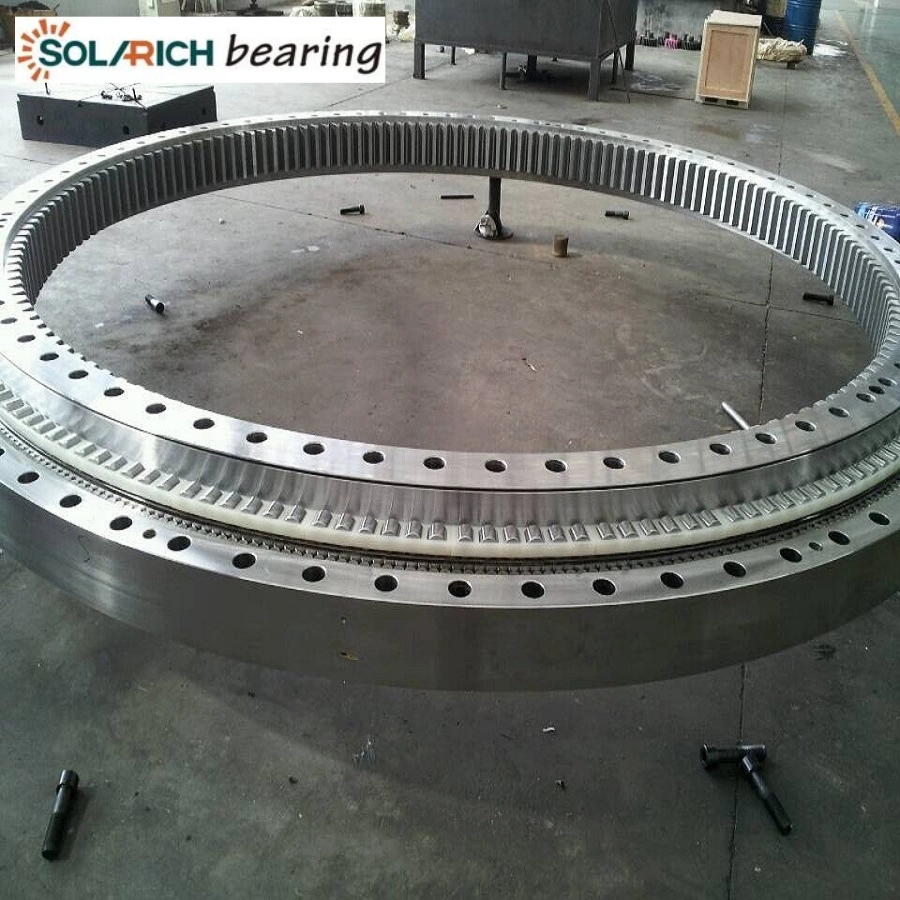 Solarich Bearing OEM High Precision Three Row Cylindrical Roller Rotary Slewing Bearing 132.50.4500