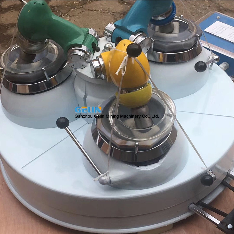 Laboratory Three Pots Separately Grinding Mill for Different Sample Materials