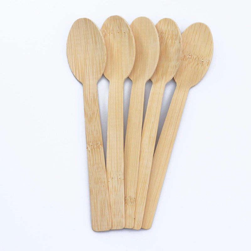 Enviornmental Fork and Knife Set Made of Bamboo Biodegradable Tableware Cutlery