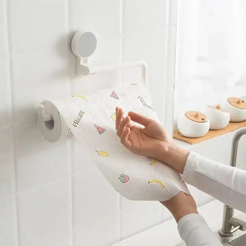 Échantillons de papier de cuisine offerts à bas prix Virgin Nettoyage du rouleau de papier de cuisine de la bobine Serviette de toilette papier absorbant d'huile alimentaire