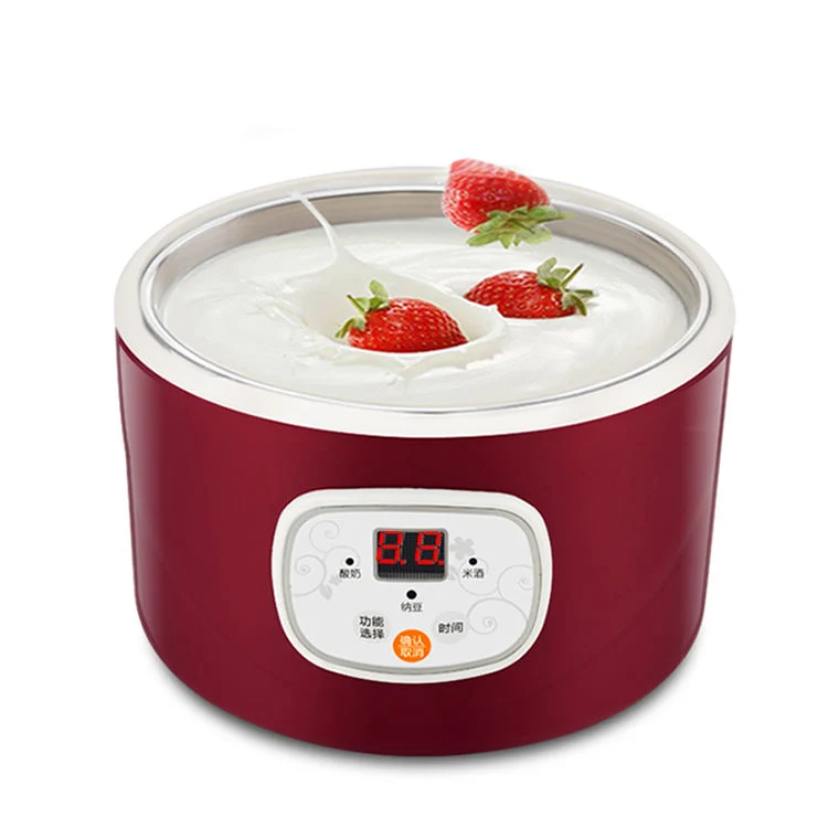 Small Home Water Cooled Milk Fried Frozen Manual Sealing Fresh Ice Cream Yogurt Making Machine