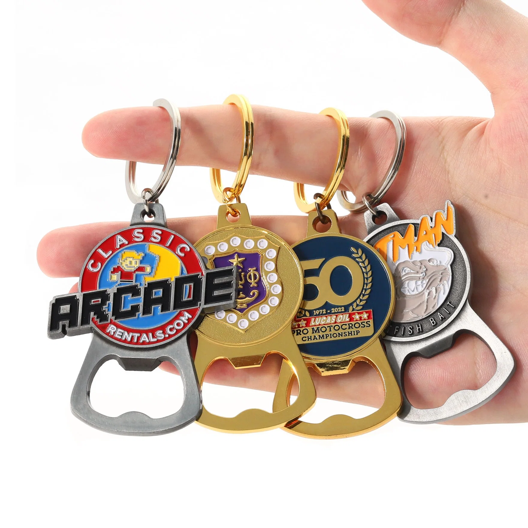 Original Factory Wholesale/Supplier Price Custom Fashion Decoration Keychain Coin Promotional Gift Souvenir Coins Metal Beer Bar Wine Corkscrew Bottle Opener