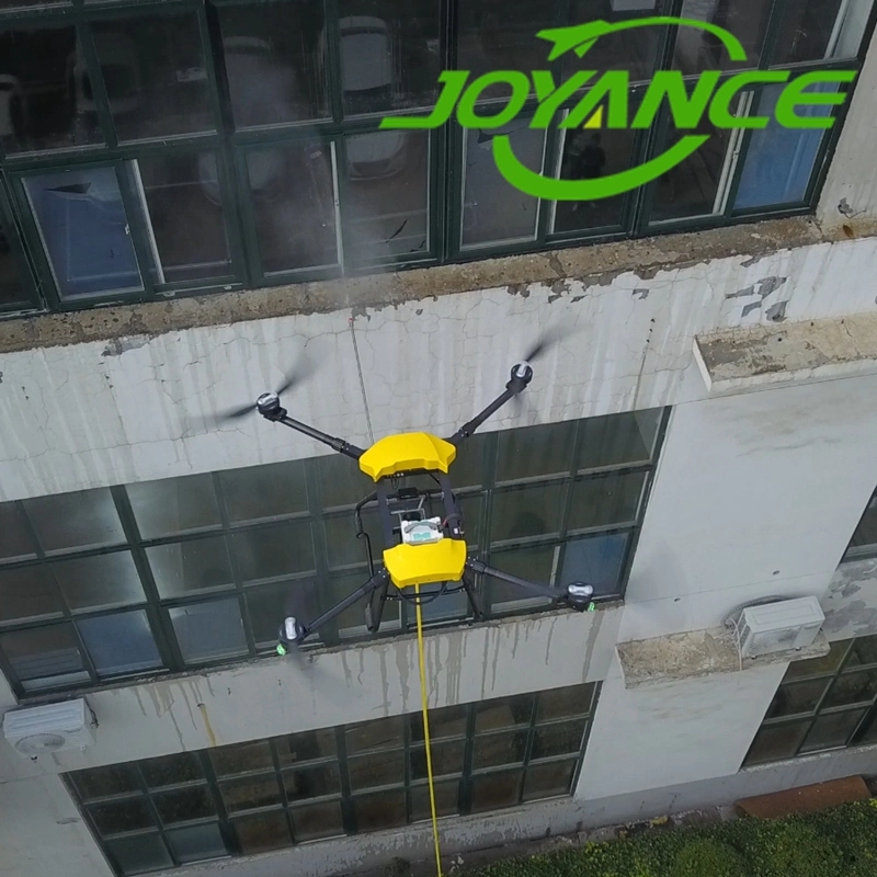 Battery Power Fly with GPS Tall Buildings Window Washing Cleaning Ability to Reach Hard-to-Reach Places Fly 100m Height High Areas Wall Cleaning Drones