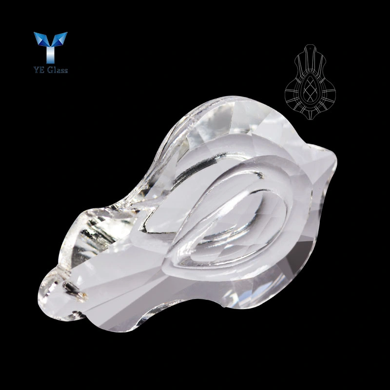 Großhandel K9 Kristall facettiert Kristall Icicle Prism Zubehör für Kronleuchter