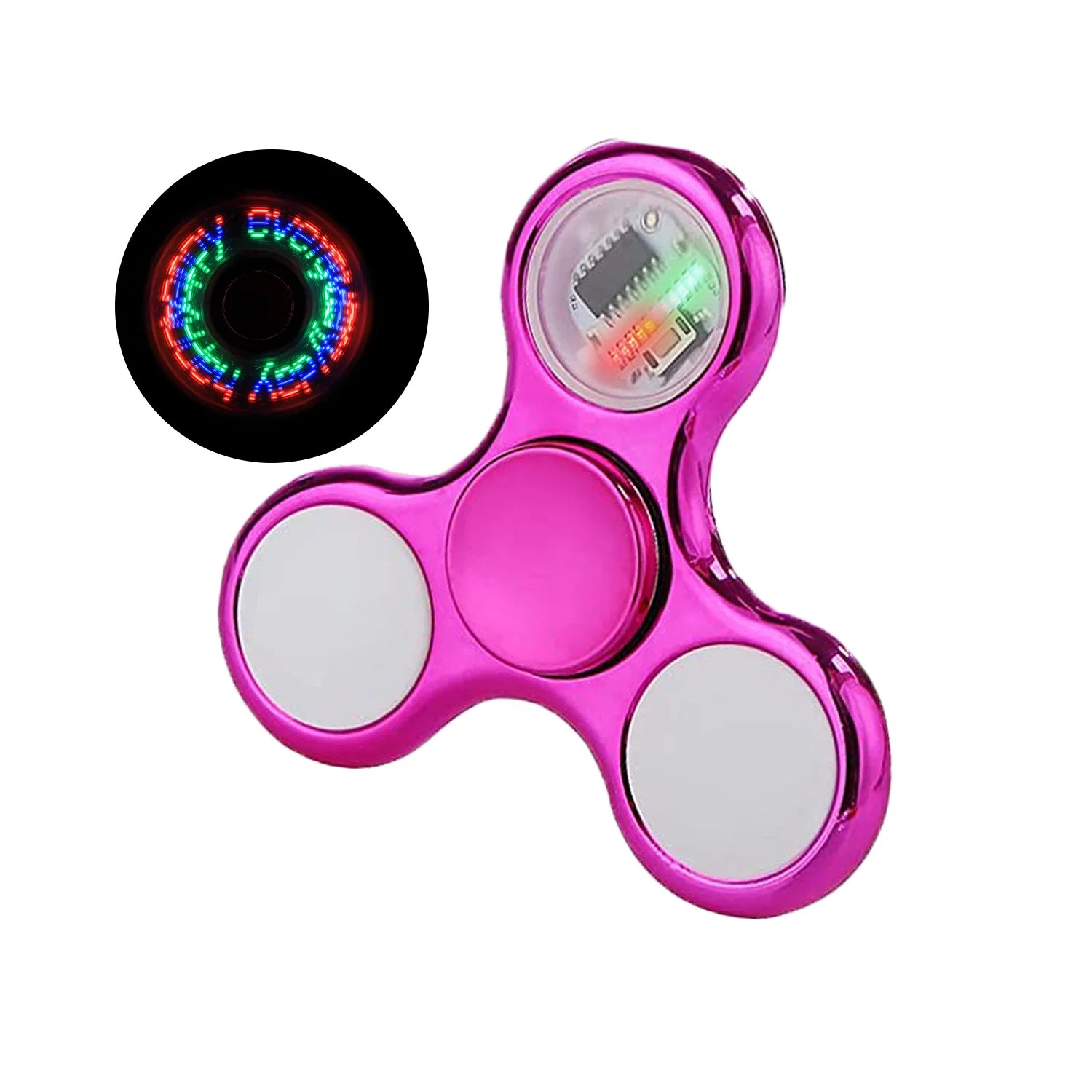 Novelty Toy Amazon Hot Light up Spinner Fidget Hand Spinner Toys