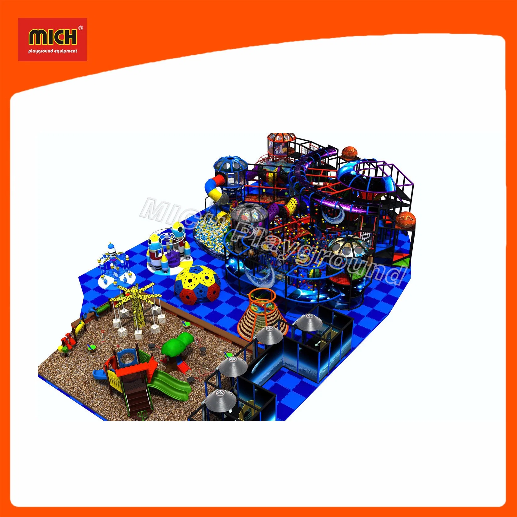 Mich Rainbow Bridge for Indoor Playground