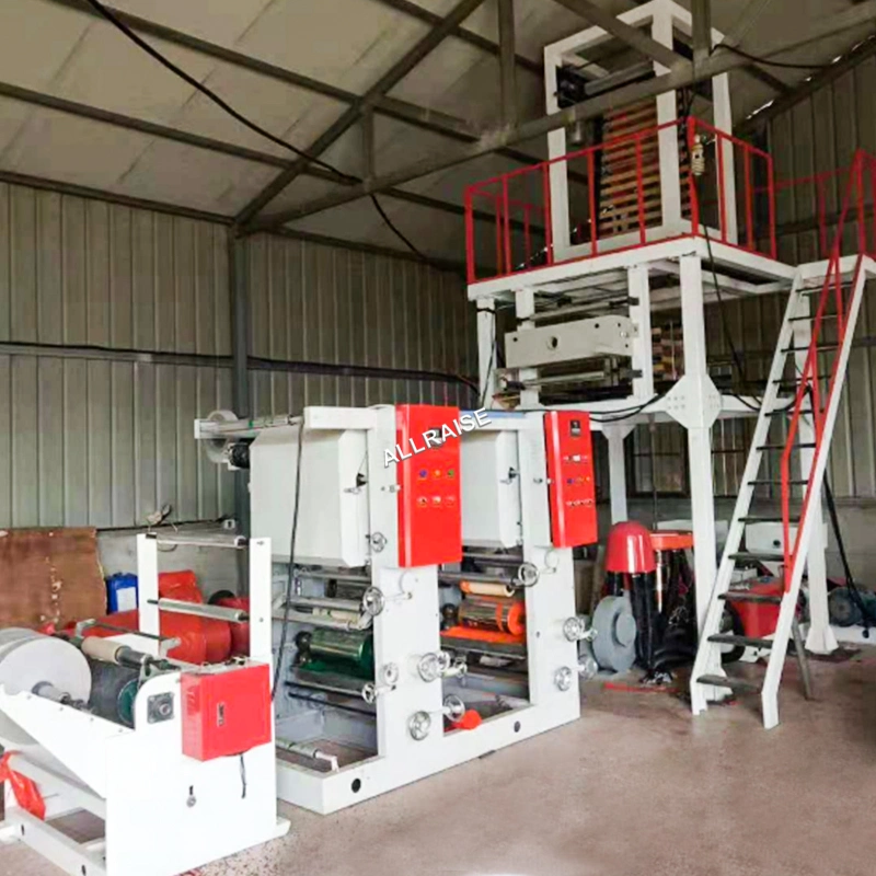 Factory Price Plastic Bag Printing Machine PE Film Blowing and Printing Machine