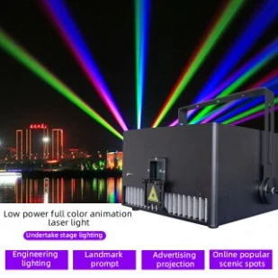 Clubmax Laser Light Show Projectors 15W 20W 30W 40W IP65 Waterproof Outdoor Animation Laser Light