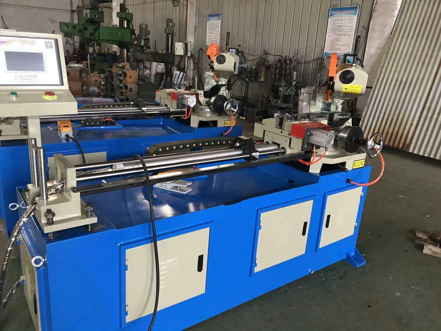 Colored Steel Full-Automatic Hydraulic 315 Copper Tube Cutting Machine