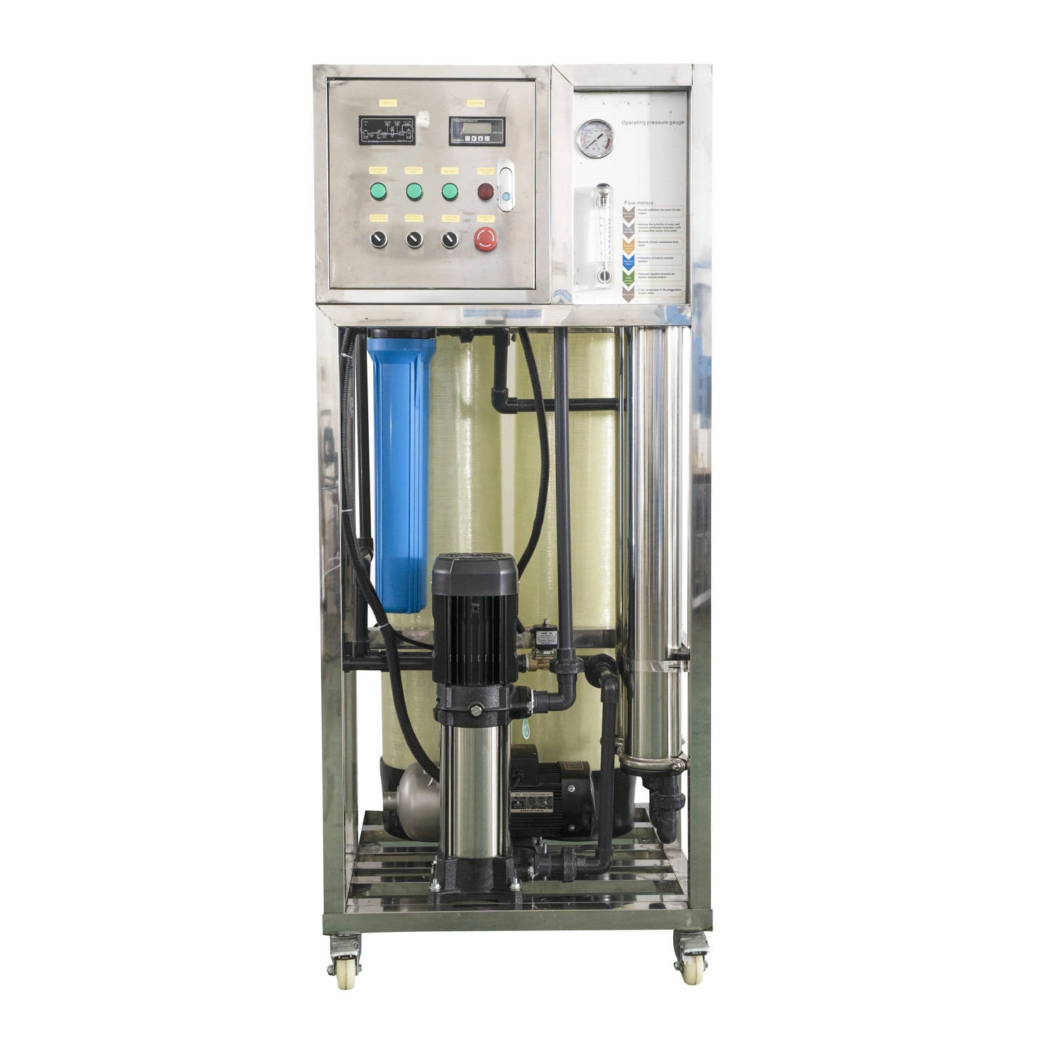 Compact Full-Featured Reverse Osmosis Equipment Industrial Water Purifier