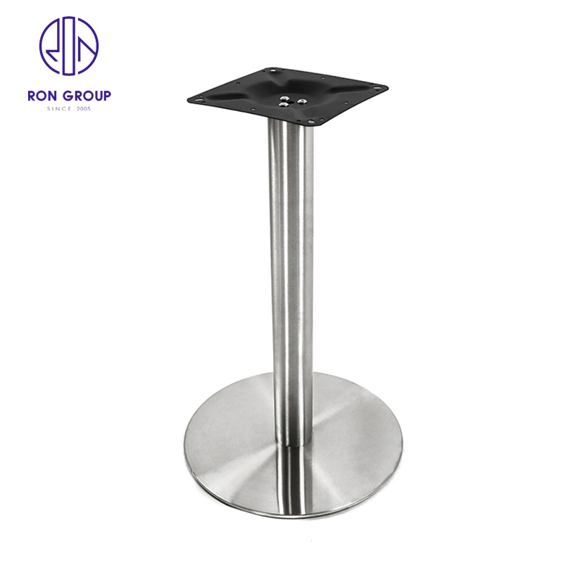 Hotel Restaurant Coffee Shop Wedding Modern Furniture Stainless Steel Table Base Leg