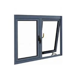 Customized Tempered Glass Aluminum-Wood Double Hung Windows for Hotel, Hospital, House