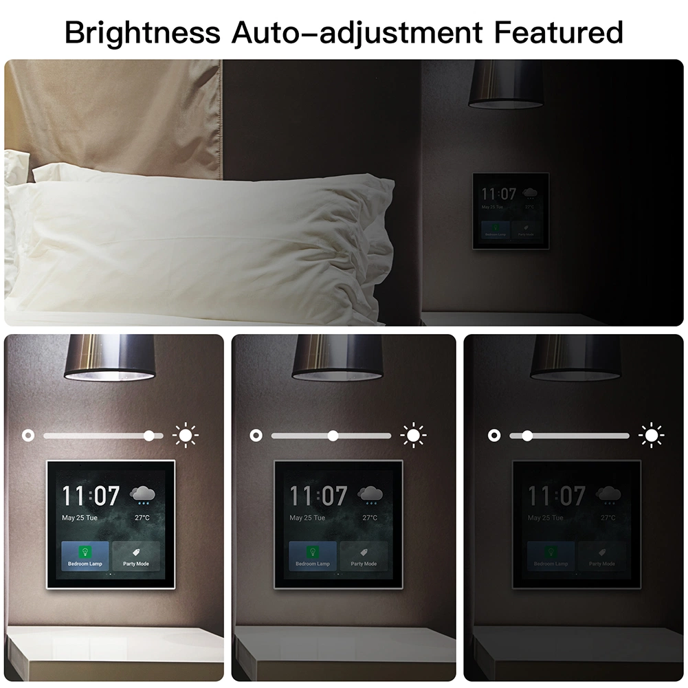 Casa inteligente sistema de Controle Central Painel de Ecrã Táctil Sistema integrado conecta todos Tuya WiFi Zigbee Dispositivos Inteligentes Tudo em Um