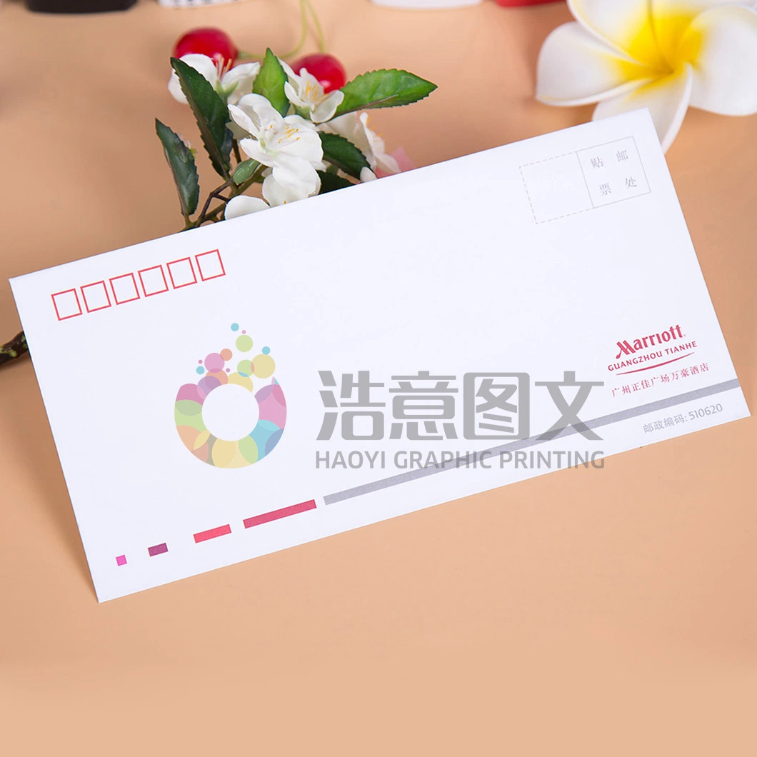 China Wholesale/Supplier Wood Pulp Paper White Invoice Envelope Bag Packaging