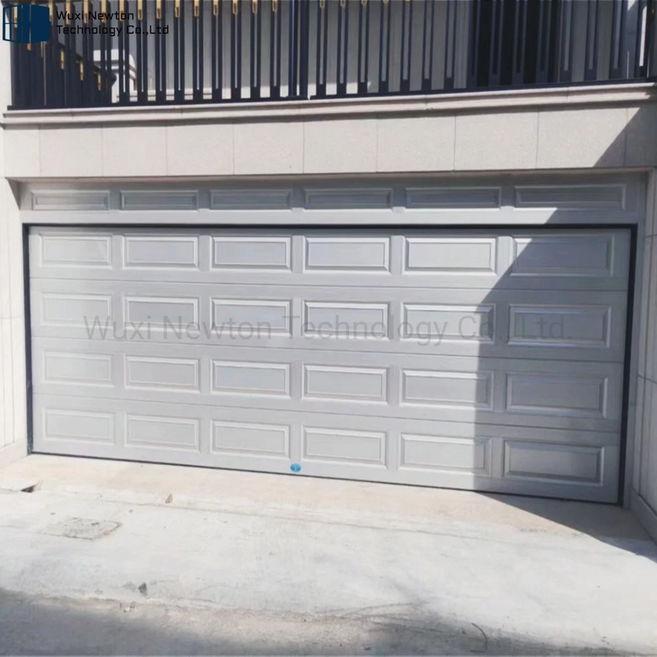 Broken Bridge Style American Style Motor Galvanized Steel Garage Door with 5 Panel