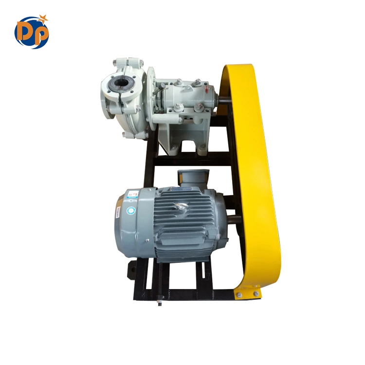 High Pressure Dredging Slurry Rubber Material Horizontal Slurry Pump Belt Drive