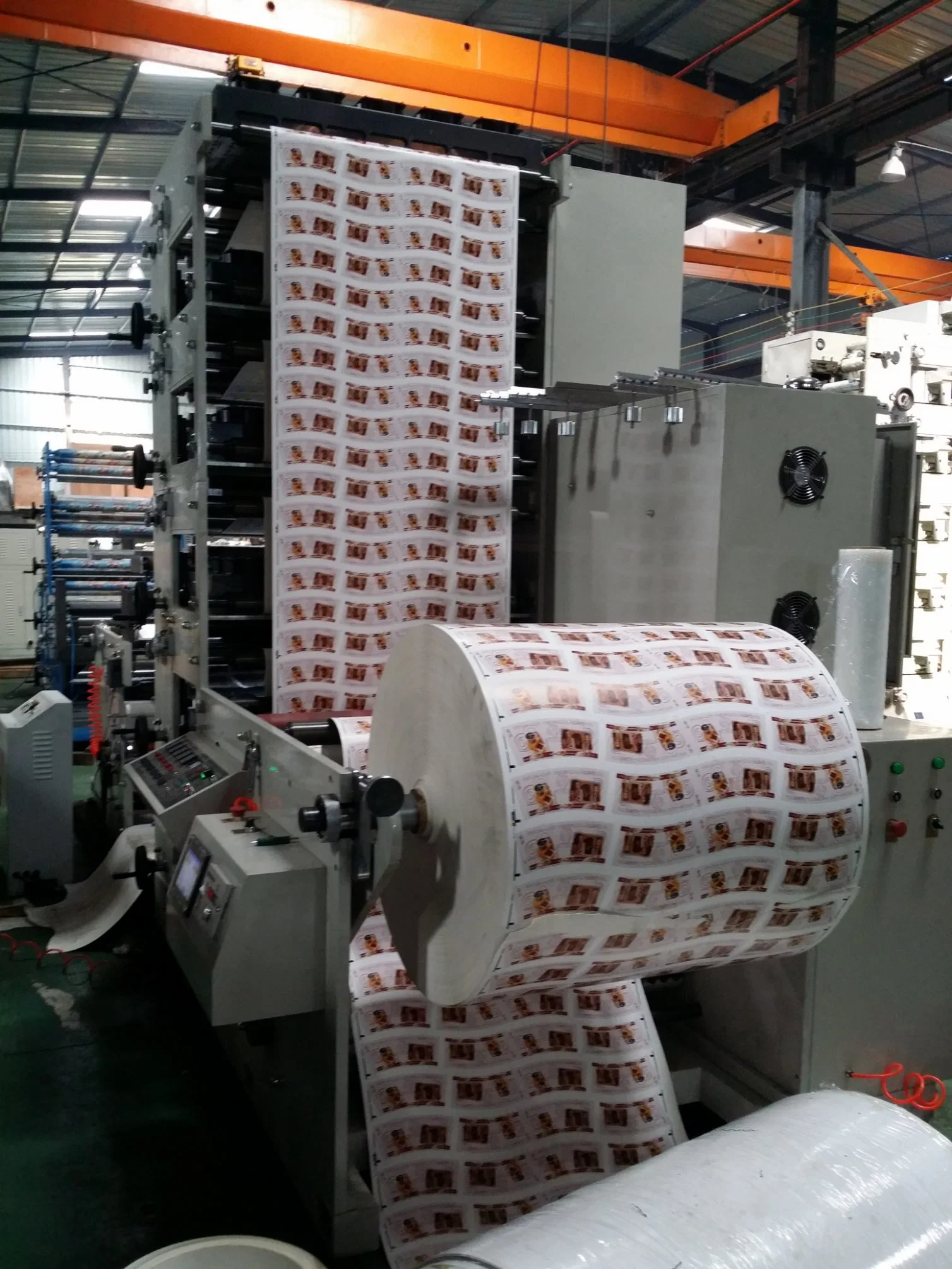 Dbry Series Flexo Printing Machine for Label Paper and Film Printing