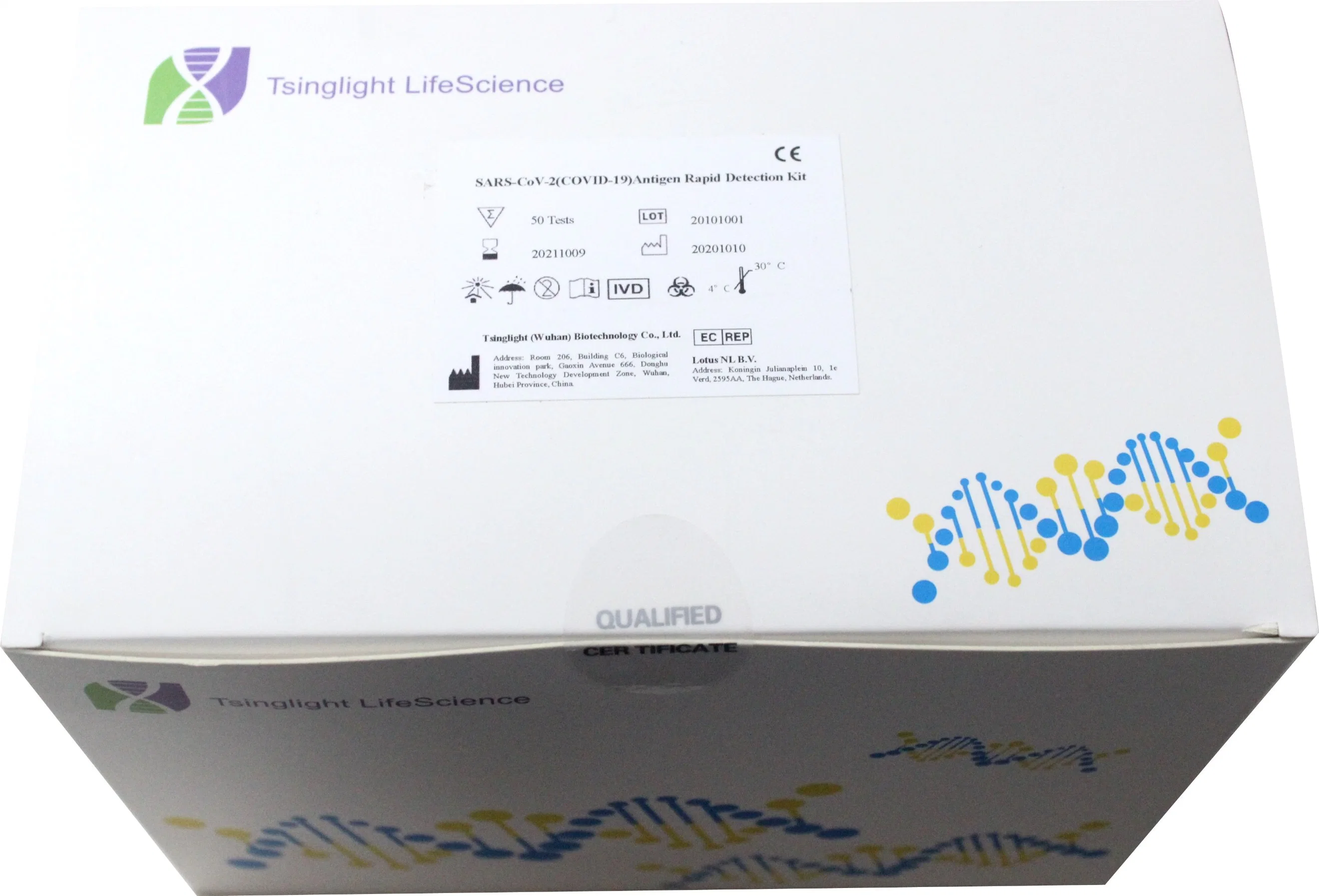 CER Diagnostikreagens Poct (Punkt der Sorgfalt-Prüfung) Antigen-schneller Prüfungs-Installationssatz