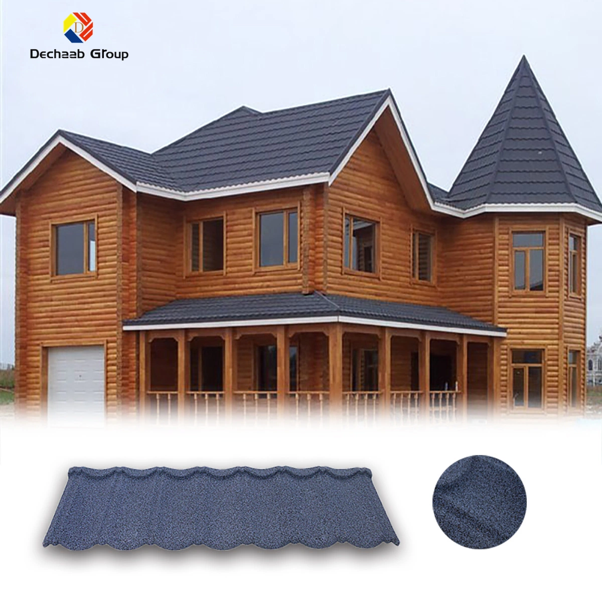 Pallet Packed Classic Roofing Tile with Modern Design Style