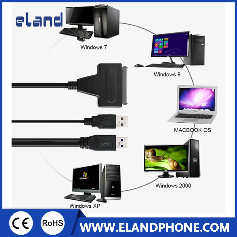 USB 3.0 to SATA Adapter Cable for 2.5 Inch Hard Drives