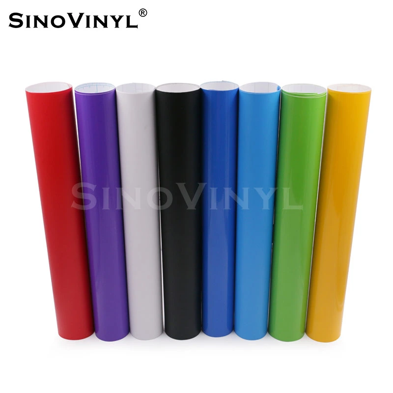 SINOVINYL Banner Graphic Cutting Vinyl Self Adhesive PVC Sticker Car Decal Stickers Materials