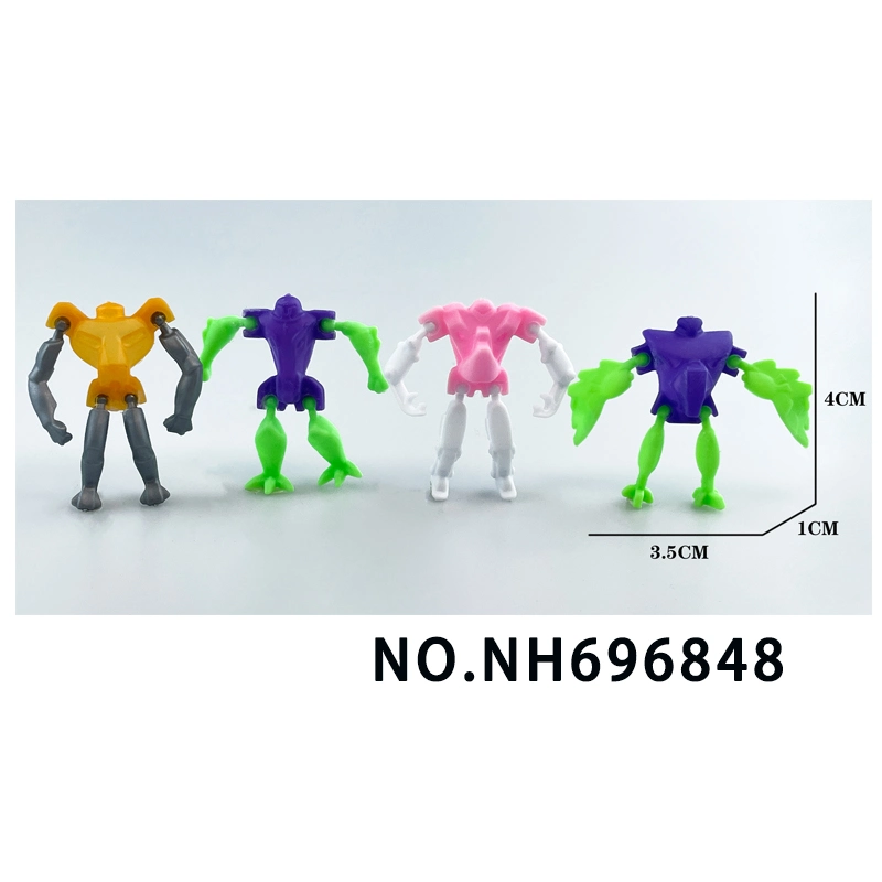 Promotional Gift Small Assemble Toy Robot for Egg Toy