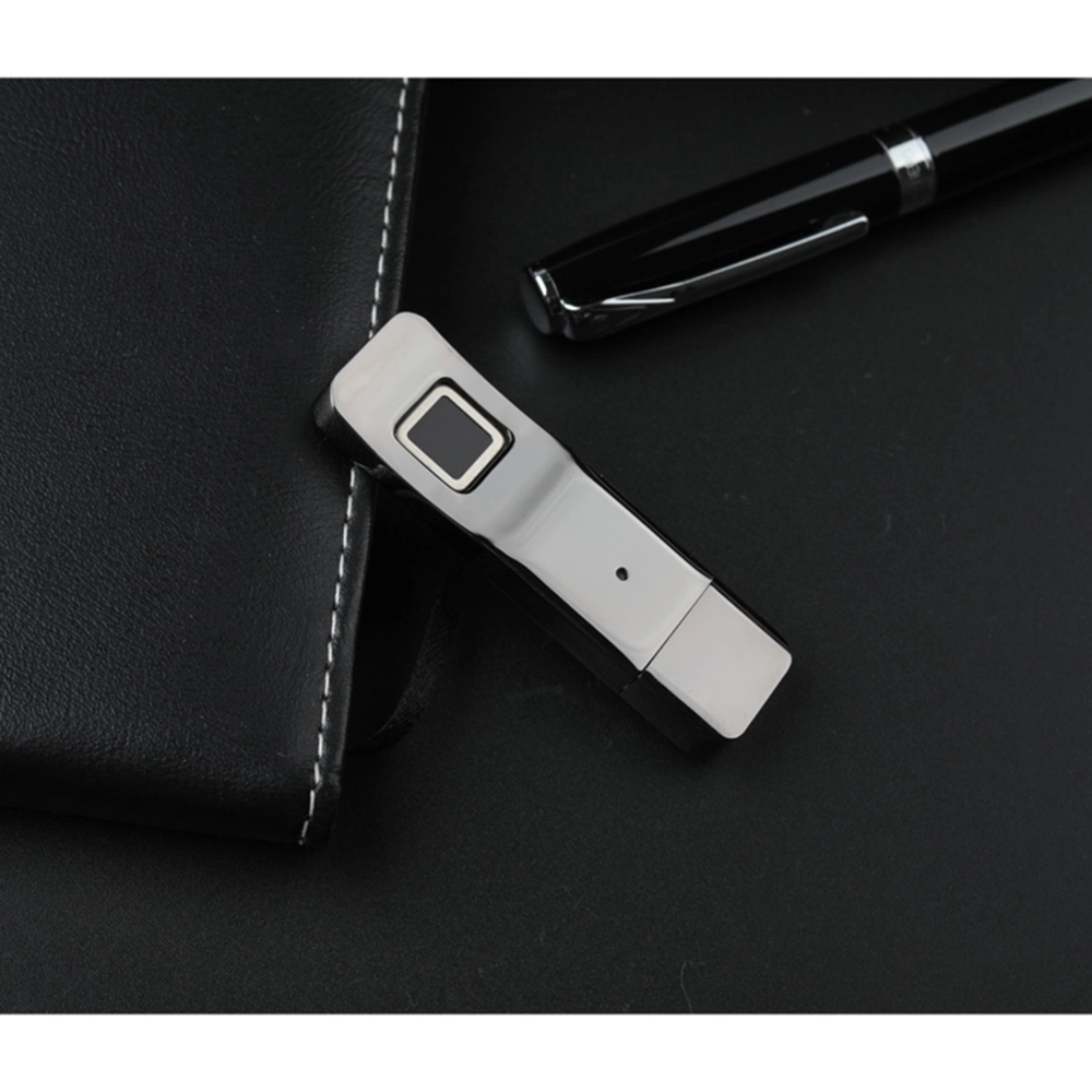 32GB U Disk Storage Device Security Protection USB Flash Drive with Fingerprint Encryption