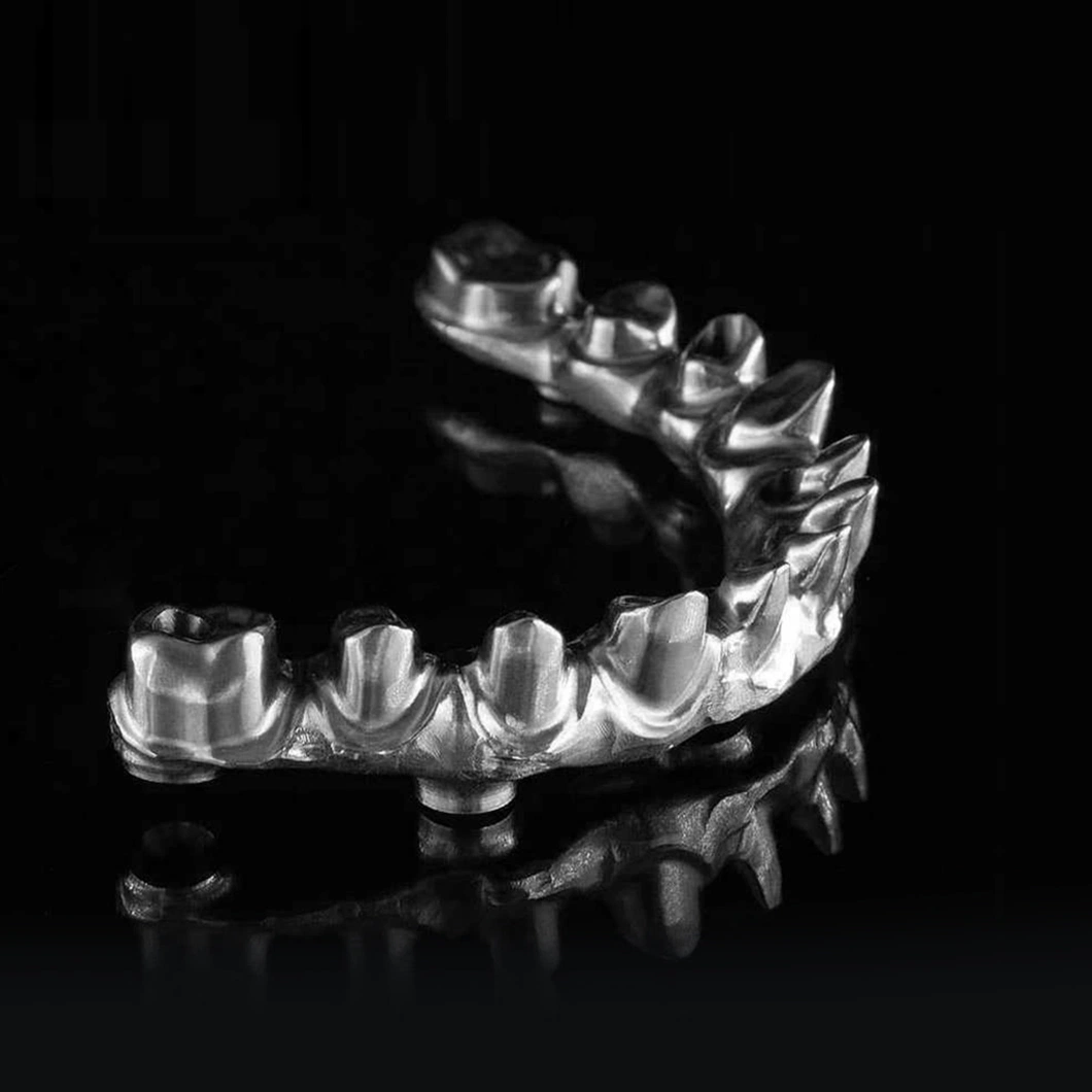 A alta precisão Dental discos de metal Crown Pontes Cad Cam 5 eixos CNC máquina de moagem