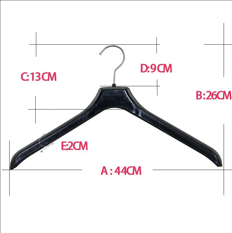 Crochet en plastique Cintre crochet en métal s'adapter à crochet de suspension (6603-44)