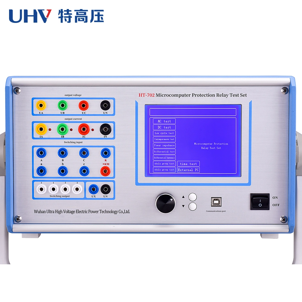 Ht-702 Six Phase Secondary Injection Test Device / Six Phase Relay Protection Kit