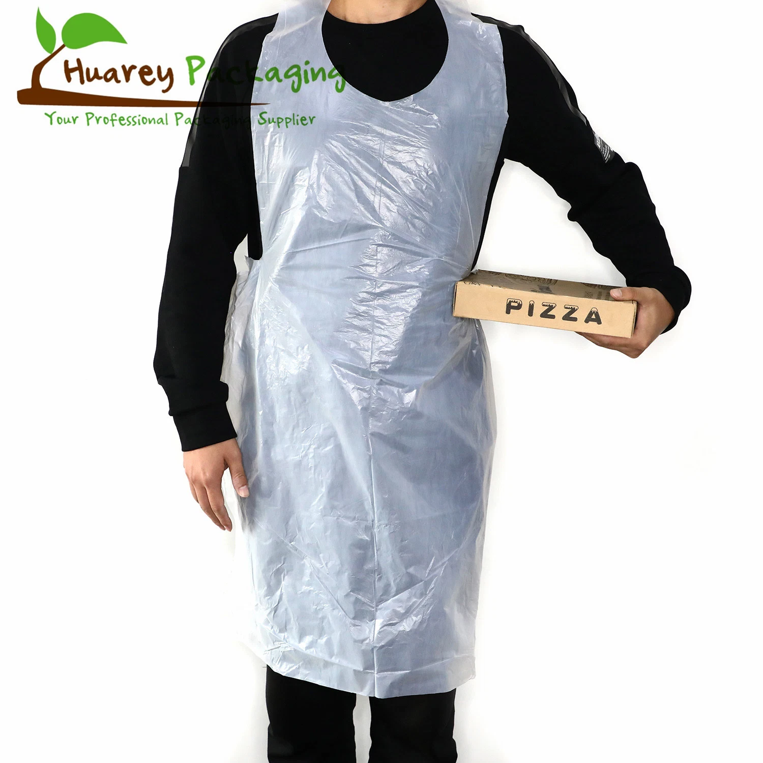 Disposable Water-Proof Clear Plastic Cooking/Kitchen/Wash Dishes Apron