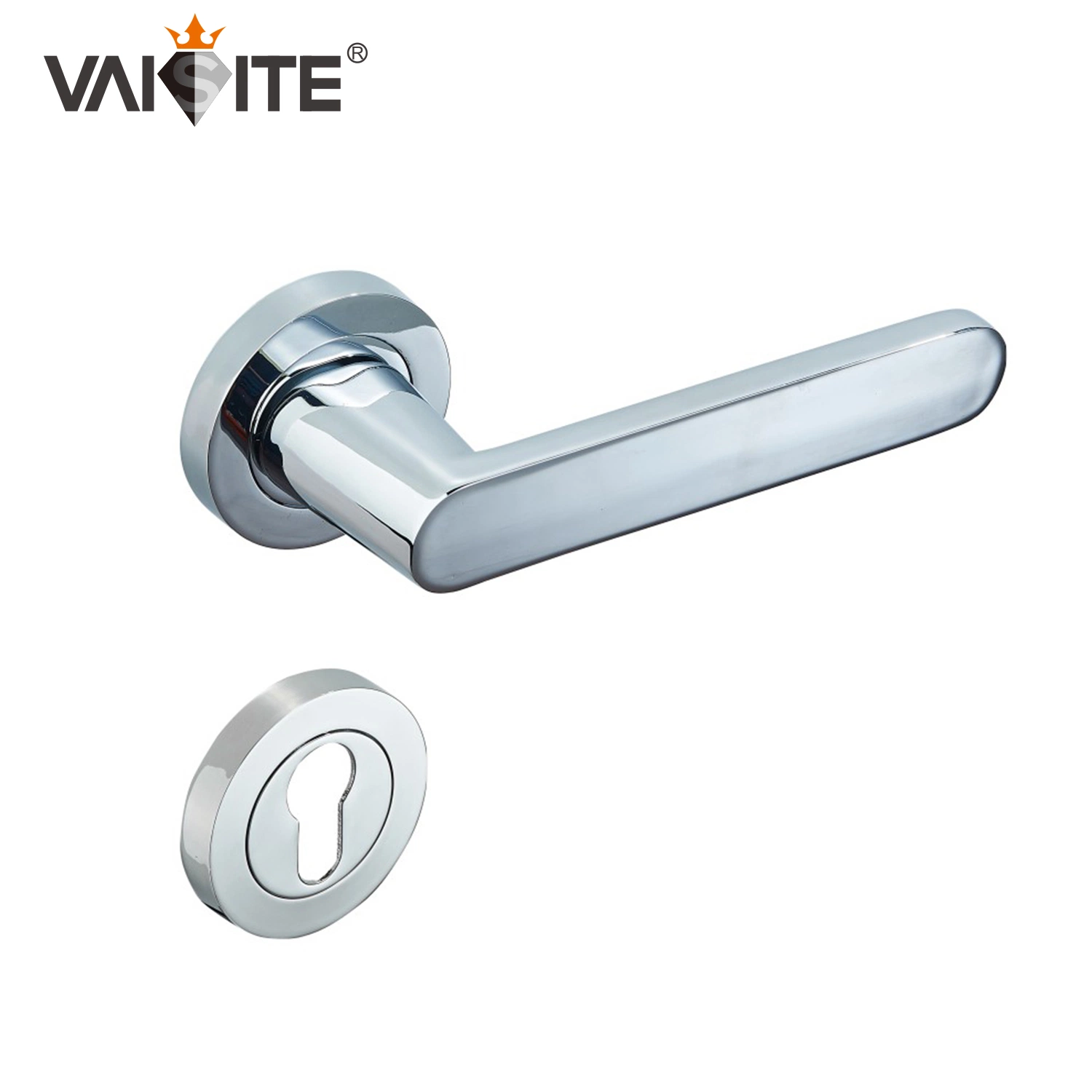 Vaisite 2022 Newest Popular Europe Style Modern Zamak Lever Handle on Rosette for Security Door