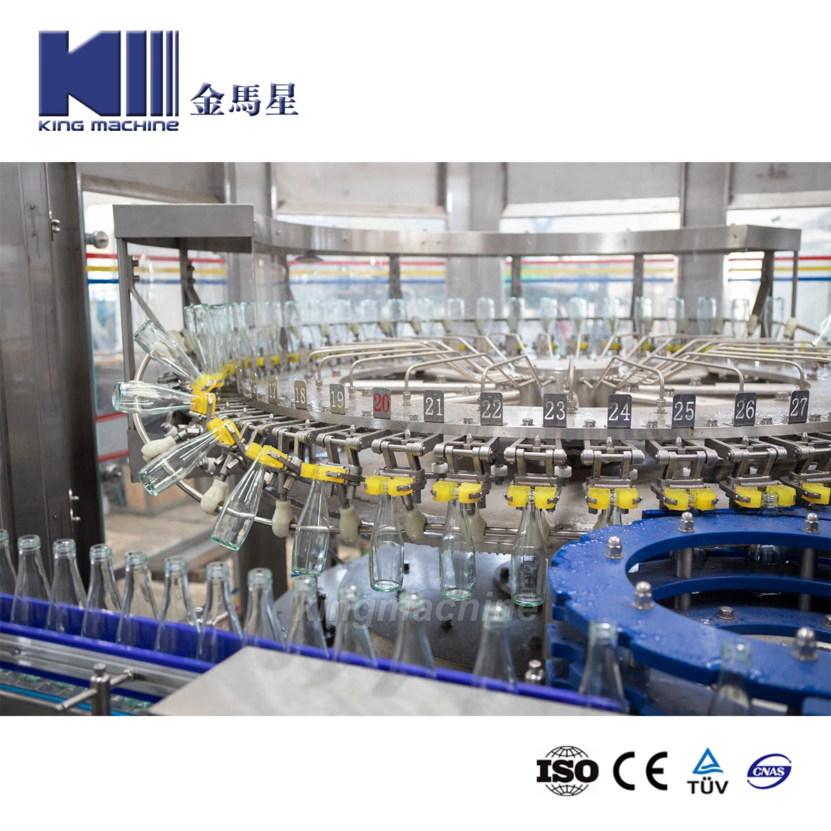 Automatic Monoblock Filling Capping Machine with Aluminum Screw Caps Liquid to Be Bottled Olive Oil Bottle Type Glass and Pet Bottles