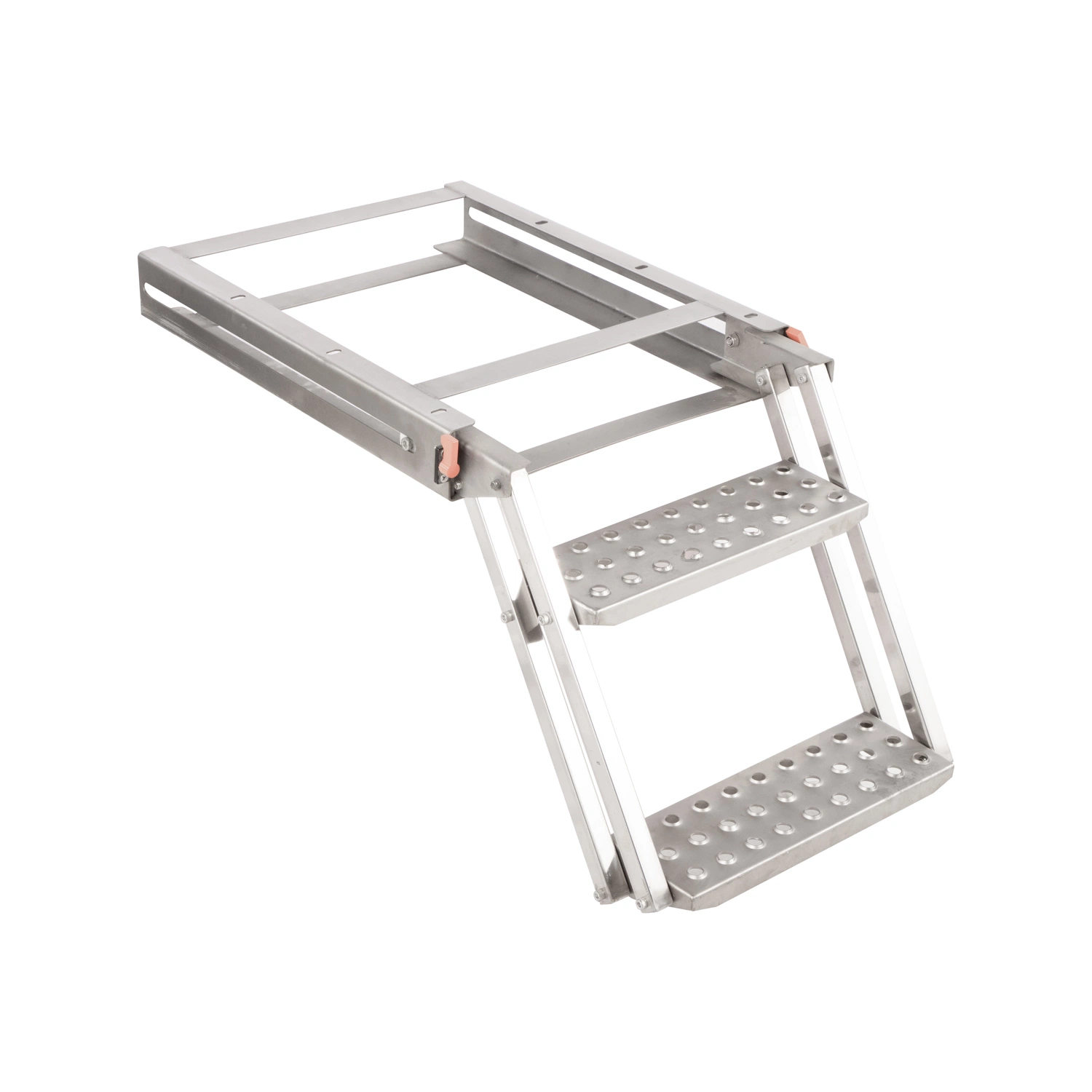 Fire Truck Stainless Steel Tail Aluminum Smallr Folding Ladder Extension Ladder Telescopic Ladder