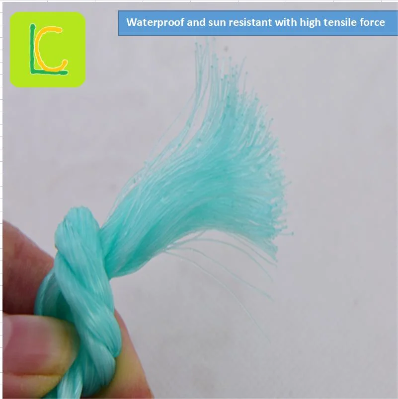 Sample Free Fishing Ropes PE Packaging Twine Rope PE Twist Rope