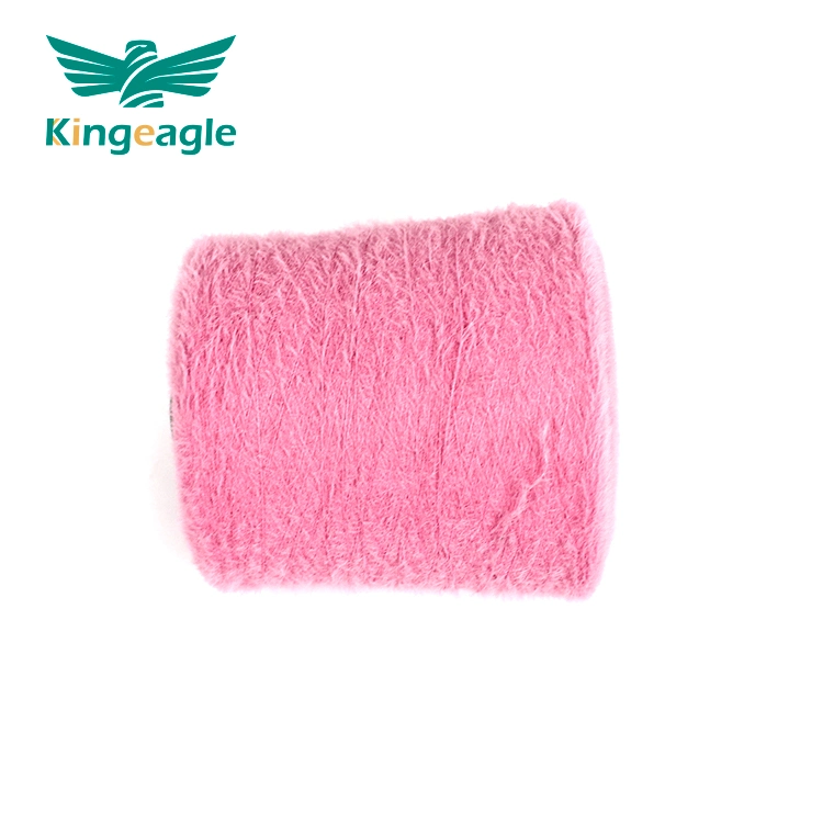 Mayorista/Proveedor Kingeagle Classic teñido de rosa, la moda de visón de pestañas de plumas de hilo de nylon