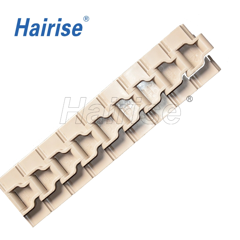 Hairise 828 Plastic Flat Top Chain Food Grade for Conveyor