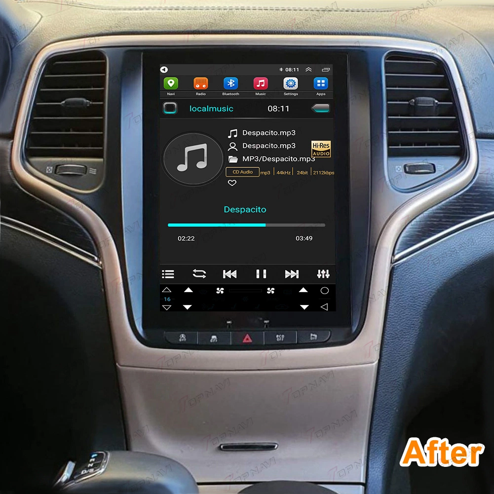 Автомобильный плеер хорошее качество для Grand Cherokee10.4 дюйма 2014 2015 2016 2017 Видео DVD Авто радио проигрыватель карты GPS